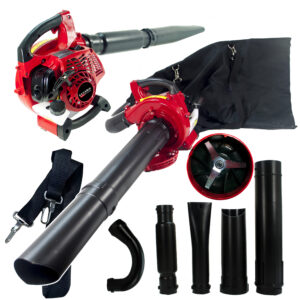 DMUCHAWA SPALINOWA 3W1 ODKURZACZ DO LIŚCI ROZDRABNIACZ + WOREK 50L MOCNA