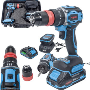 WIERTARKO WKRĘTARKA 2w1 AKUMULATOROWA BEZSZCZOTKOWA